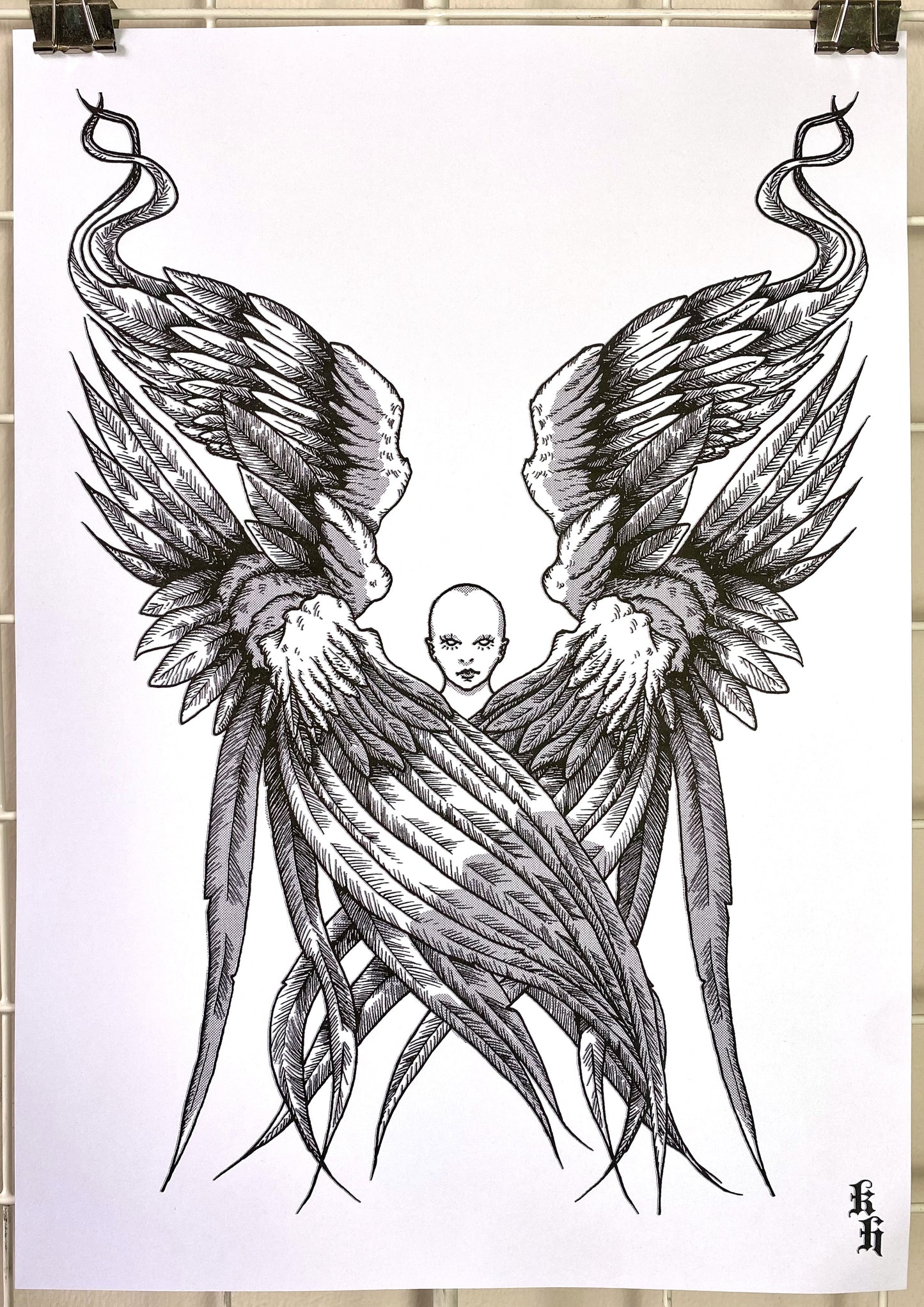 SERAPH - A4 imperfect Prints